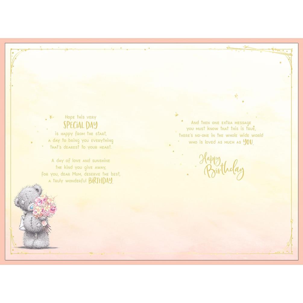 Amazing Mum Me to You Bear Birthday Card Extra Image 1